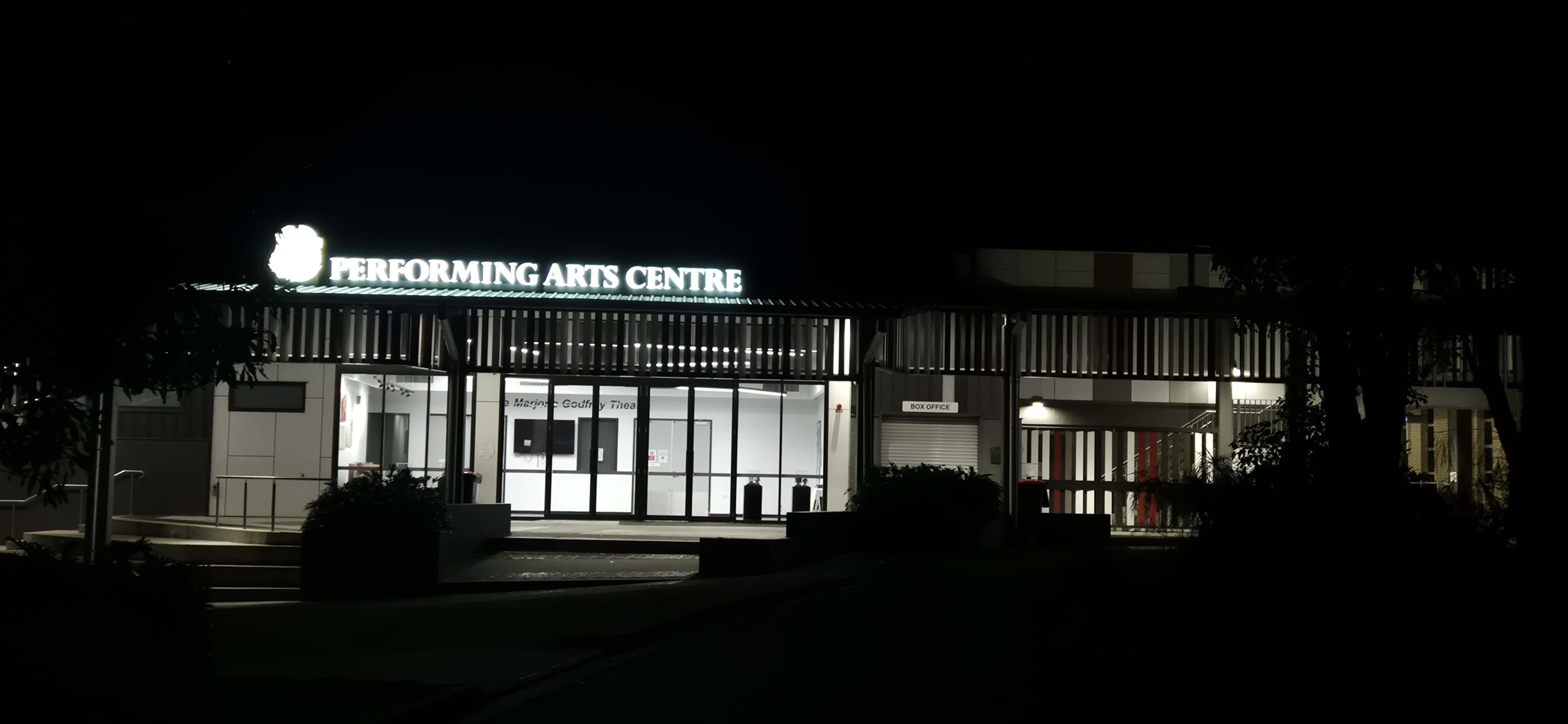 Performing Arts Centre Taekwondo Entrance