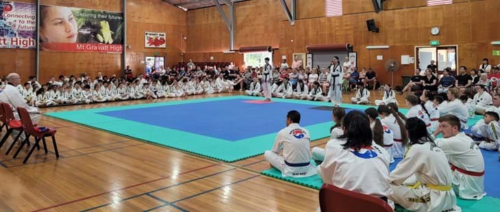 Club Champions with Black Belts