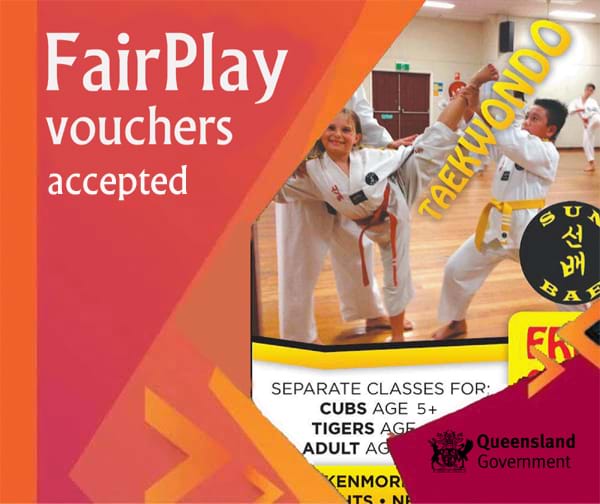 FairPlay Vouchers accepted at Sun Bae Korean Martial Arts for children's Taekwondo classes