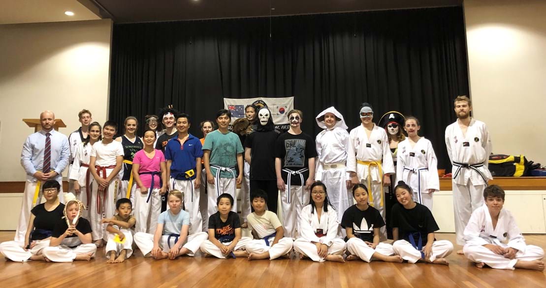 Kenmore Halloween taekwondo