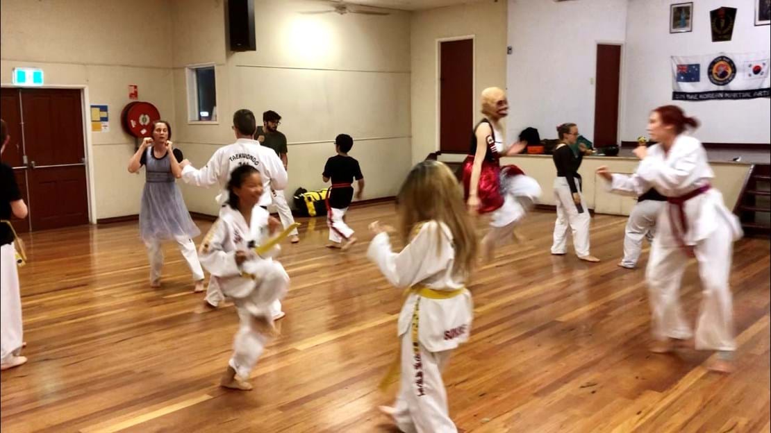 Newmarket Halloween taekwondo