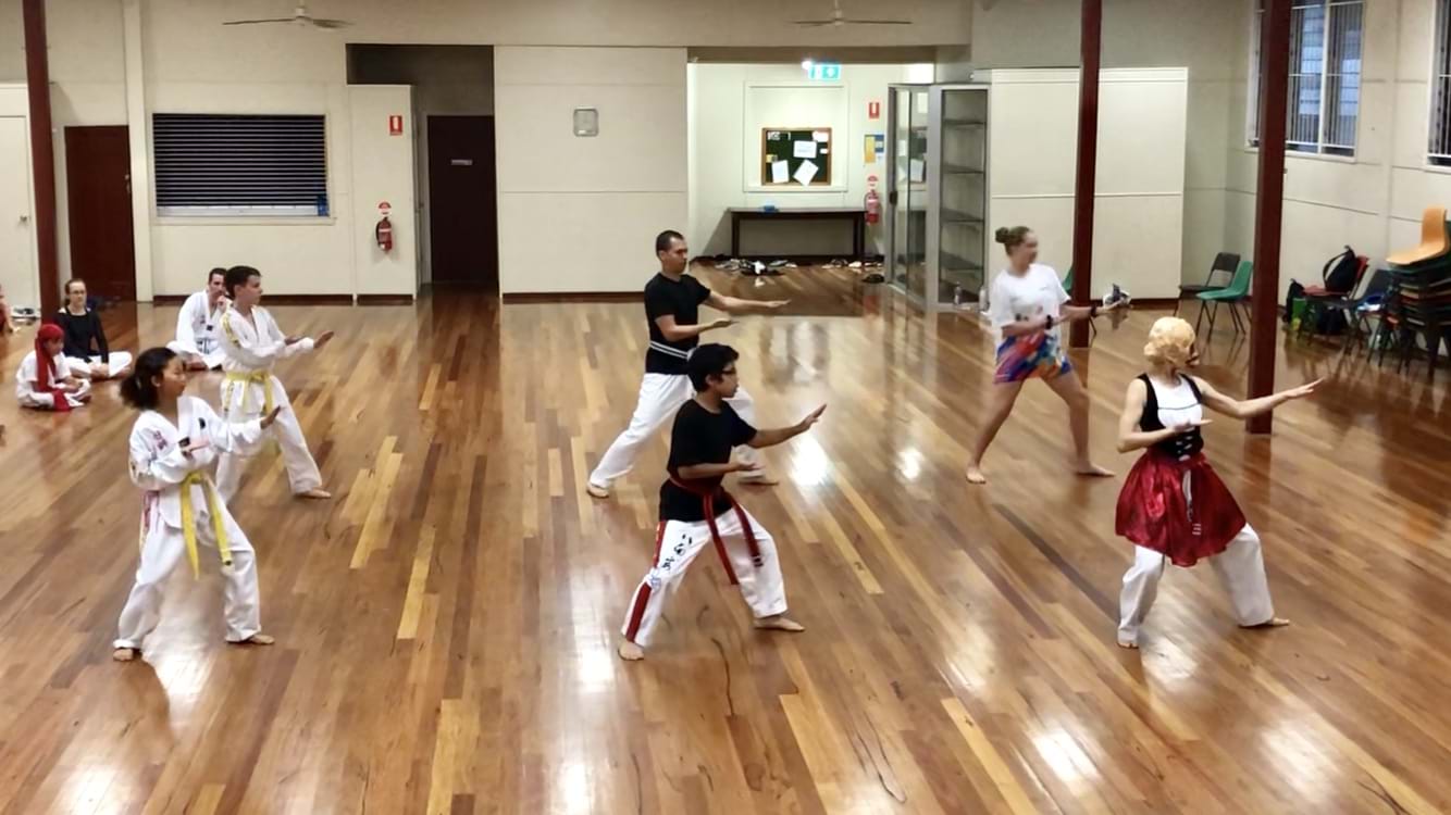 Newmarket Halloween taekwondo