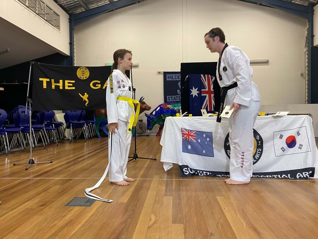 Children's Taekwondo Grading Results The Gap