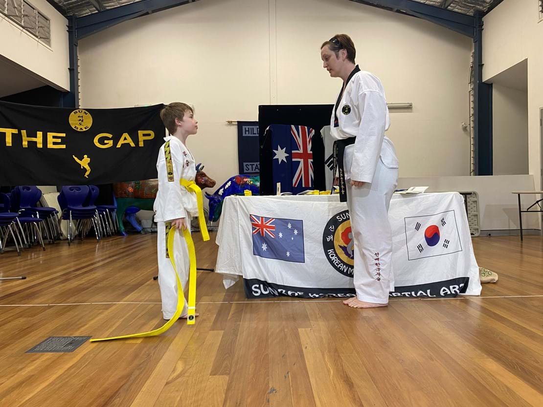Children's Taekwondo Grading Results The Gap