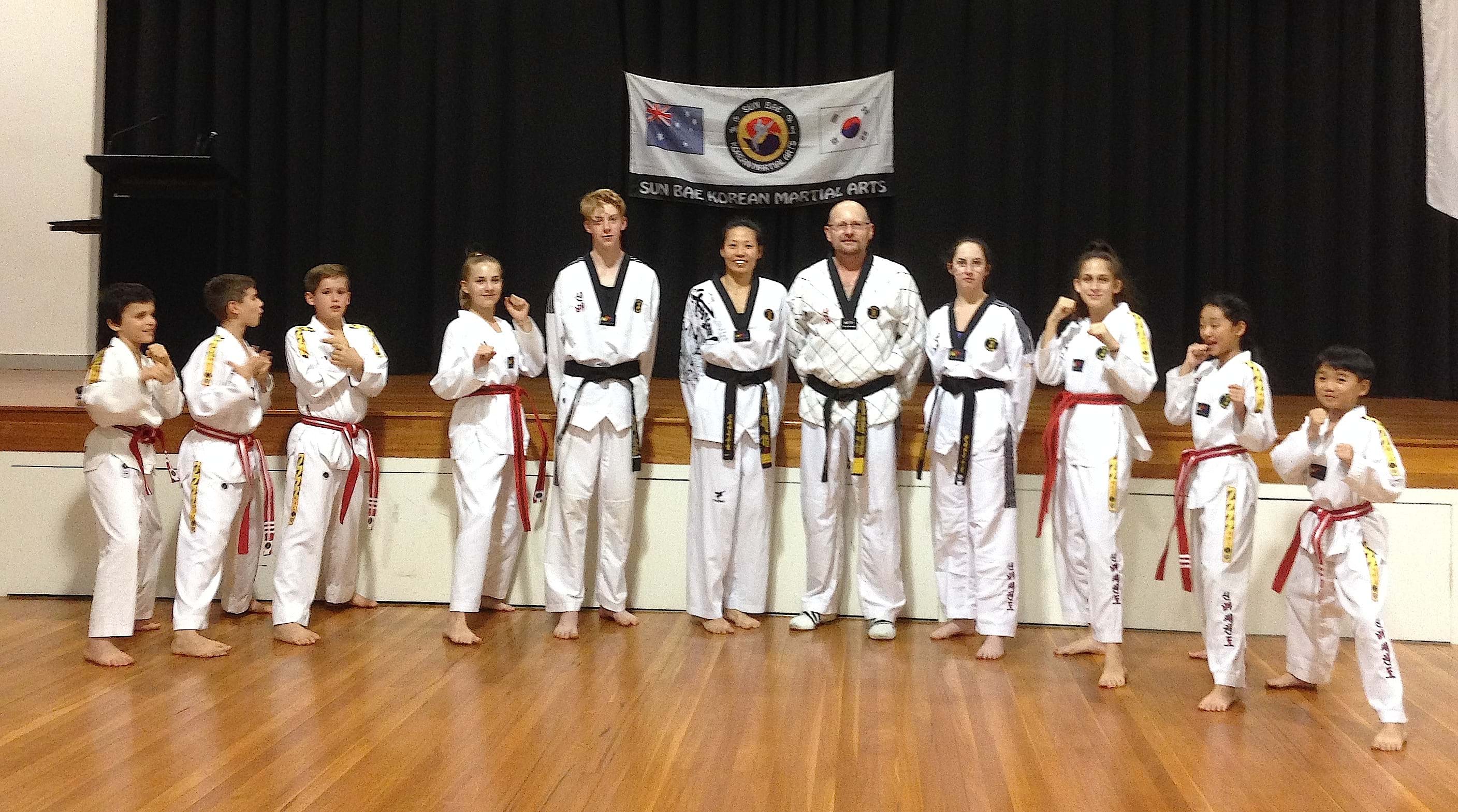 Kenmore Taekwondo Brisbane Sun Bae Korean Martial Arts Classes