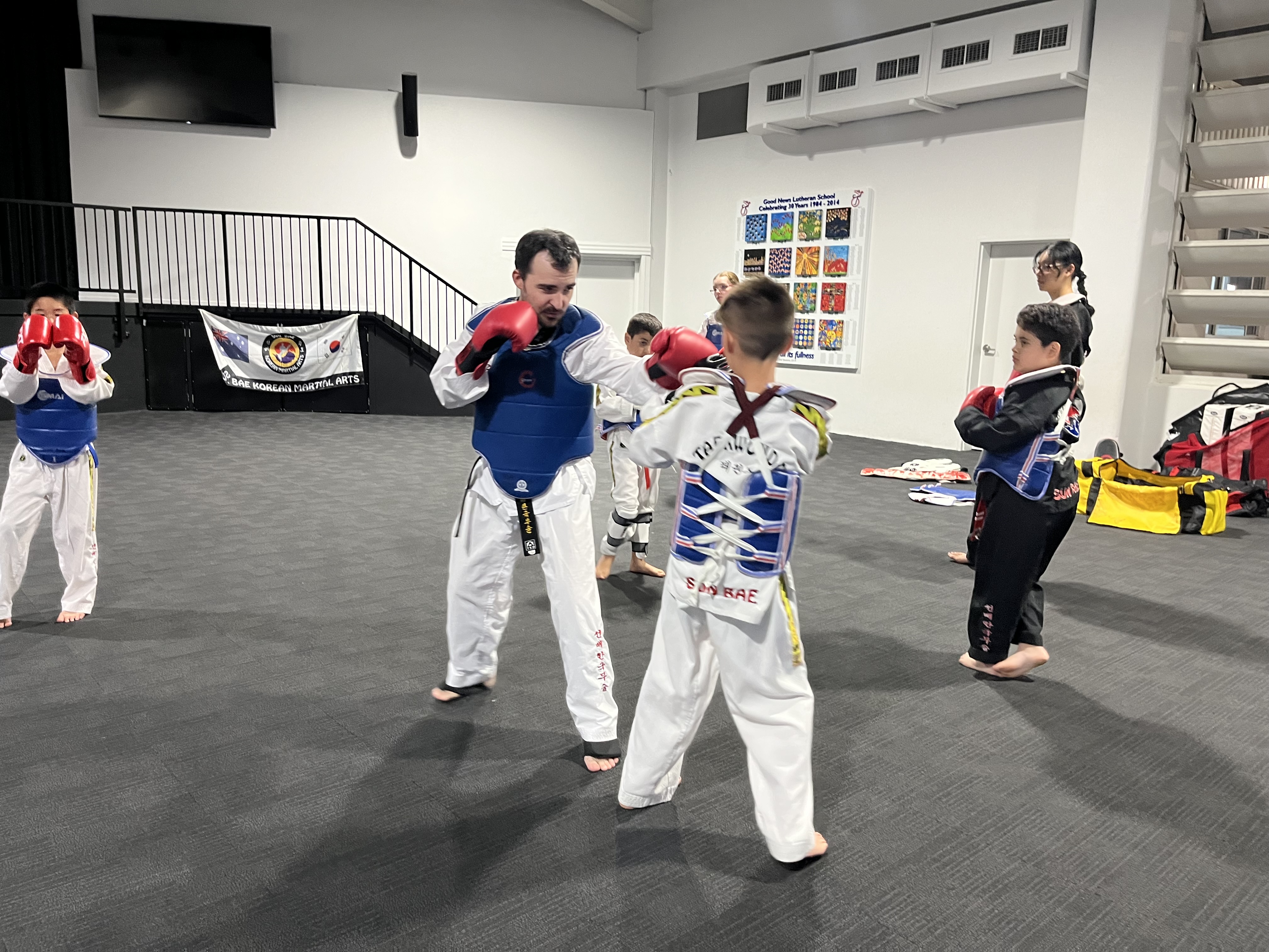 Middle Park March Contact Sparring - The Basics