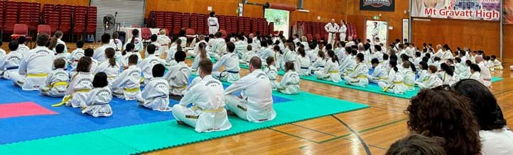 Sun Bae Korean Martial Art - Taekwondo Championship - Patterns, High Kick, Power Breaking, Roof Tiles, Kukkiwon, WT - World Taekwondo, Australia, Brisbane, Centres locations at Kenmore, Newmarket, The Gap, Middle Park, Mt Gravatt, Toowoomba, Grandmaster Bradley Tatnell. competition, white belt, yellow belt, blue belt, red belt, black belt, children, adults, male, female.