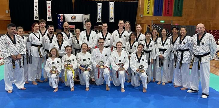 Club Champions with Black Belts