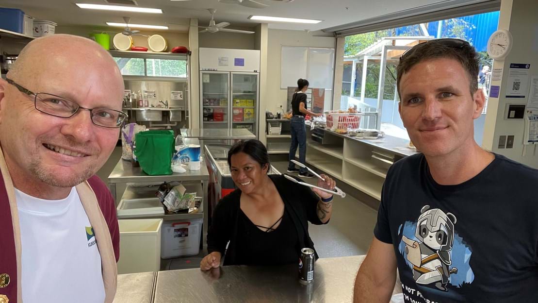 Master Bradley is with...