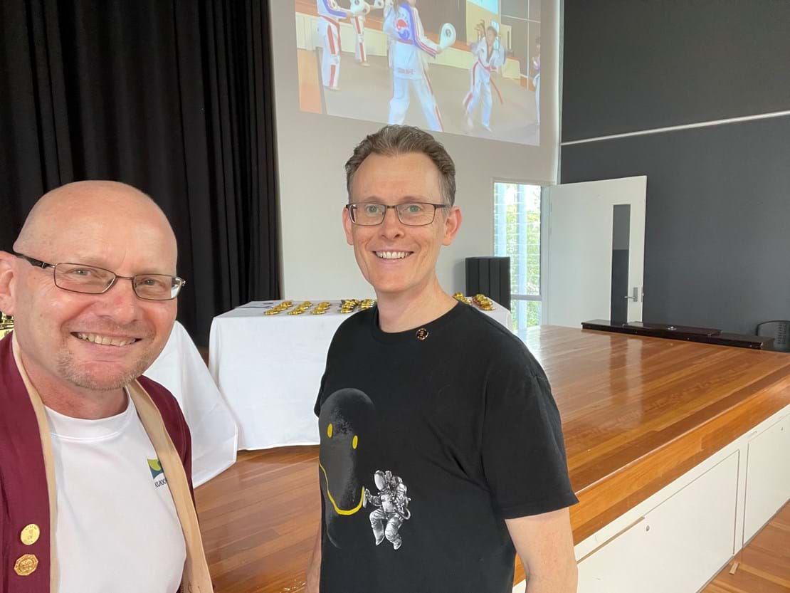 Master Bradley is with...