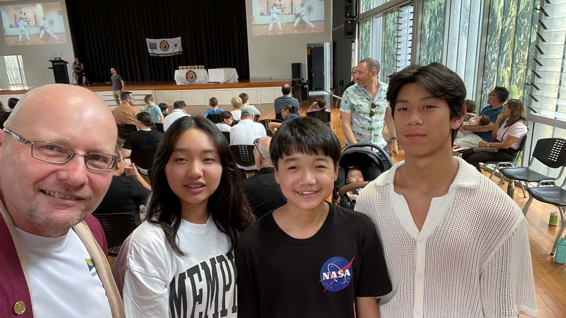 Master Bradley is with...