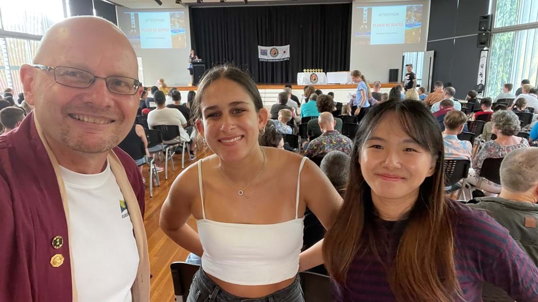 Master Bradley is with...