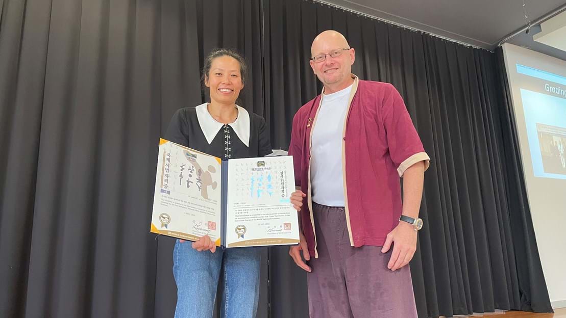 Kukkiwon Master & Examiner Certificate