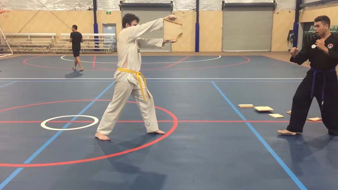 Isaiah Spin Heel Kick