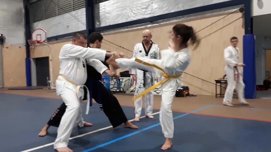 Lara Step-up Side Kick