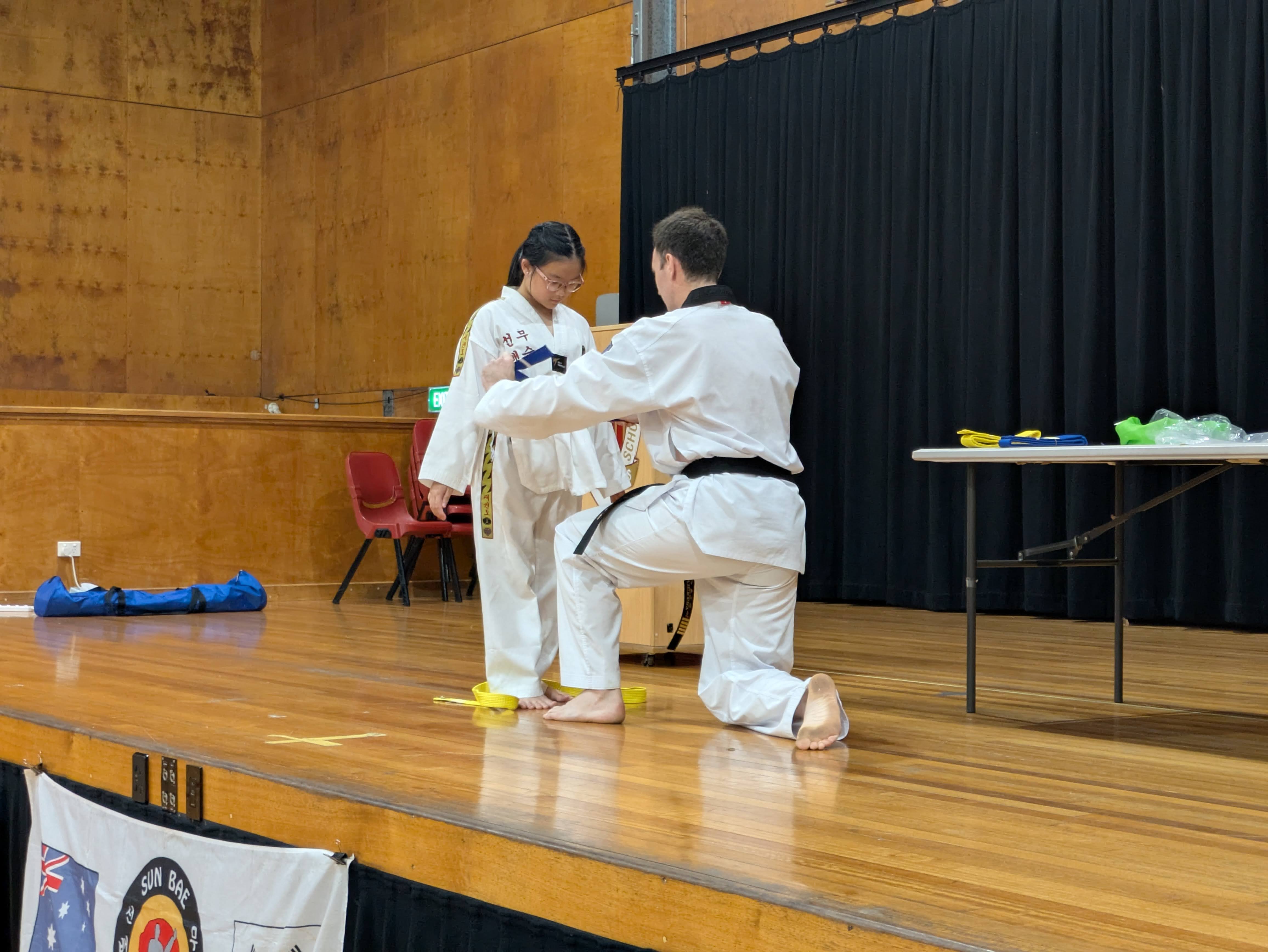 Children's martial arts, taekwondo, grading, Mt Gravatt, self-defense