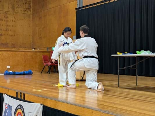 Children's martial arts, taekwondo, grading, Mt Gravatt, self-defense