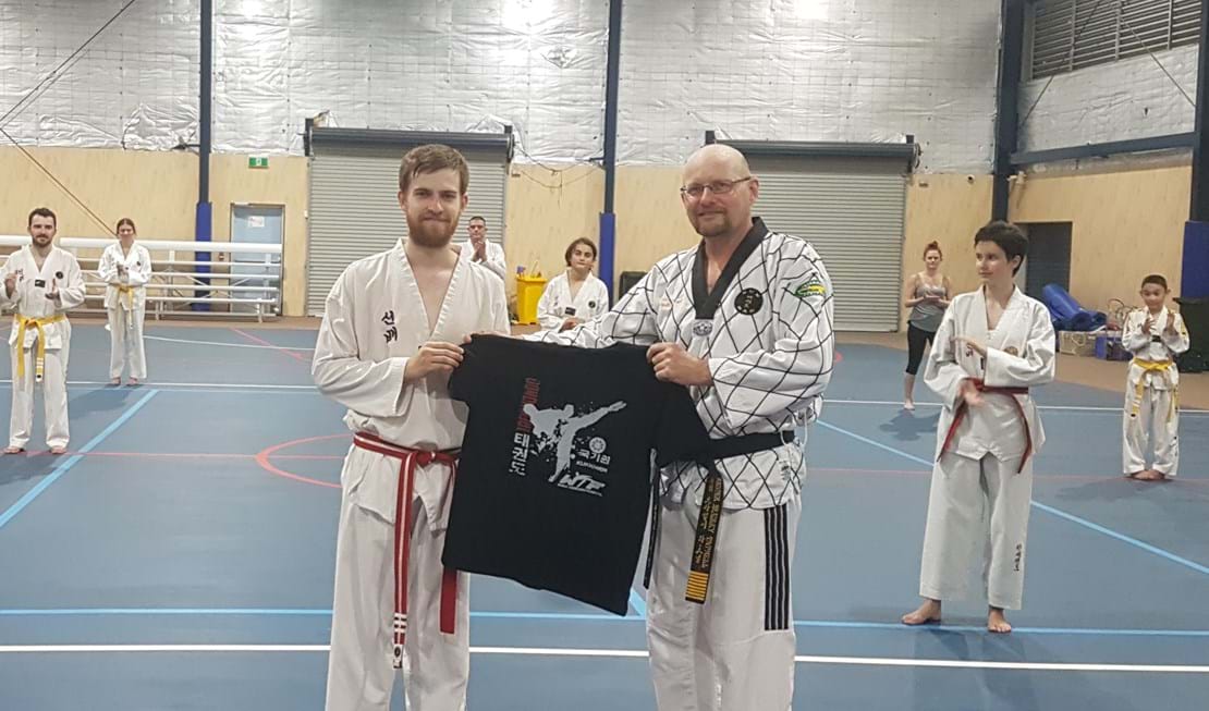 Michael - prize for best attendance...
